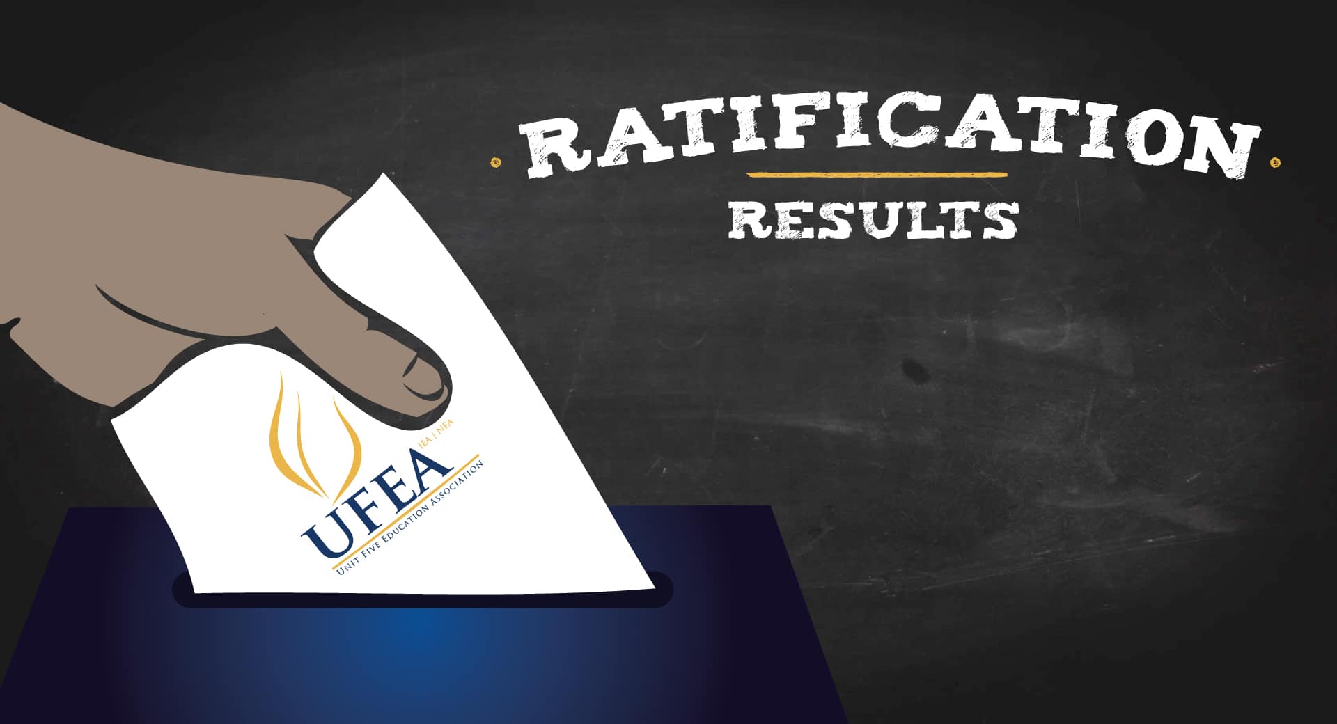 Contract Ratification Results — UFEA: Unit Five Education Association